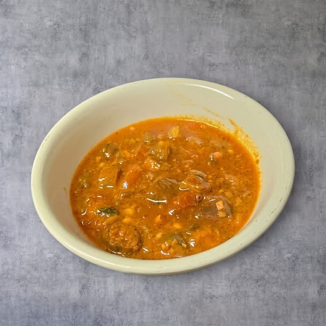 Okra with Red Sauce.