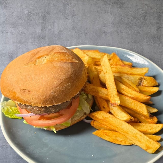 Hamburger Lunch Special.