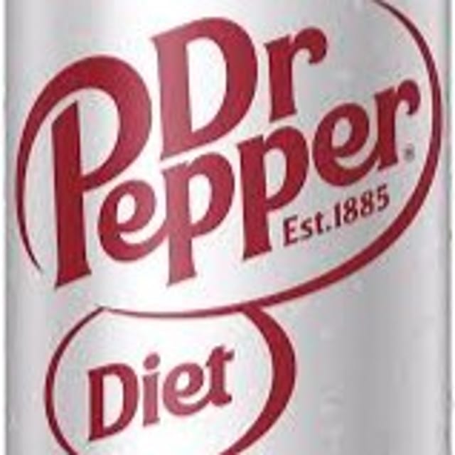 Diet Dr Pepper.