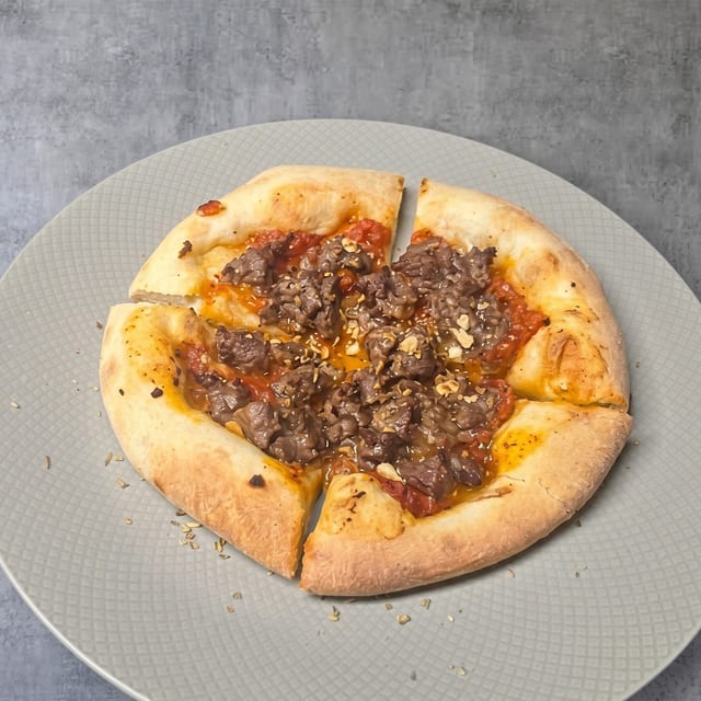 Meat Pizza.