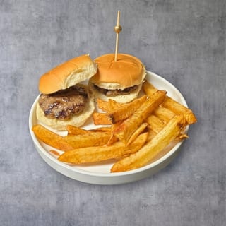 Kid's 2 Sliders and Fries